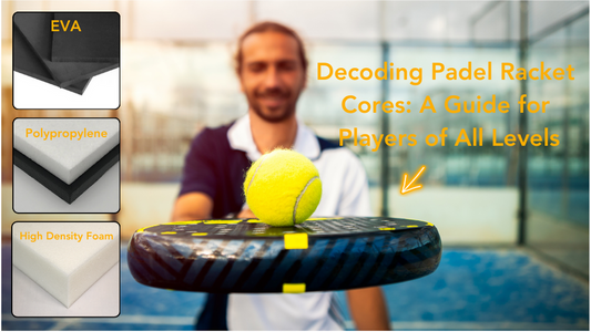 How does the core of the Padel racket do?