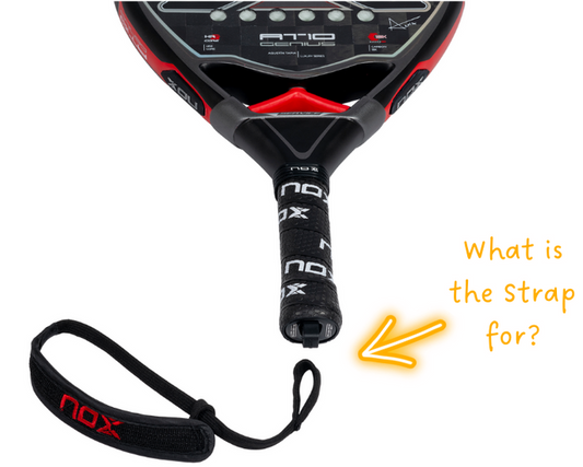 What are wrist straps for on Padel Rackets?