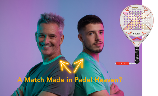 A blend of two padel professionals!