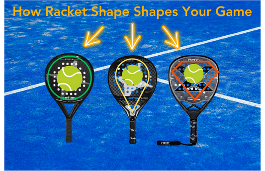 What shape racket would you choose for your padel game?