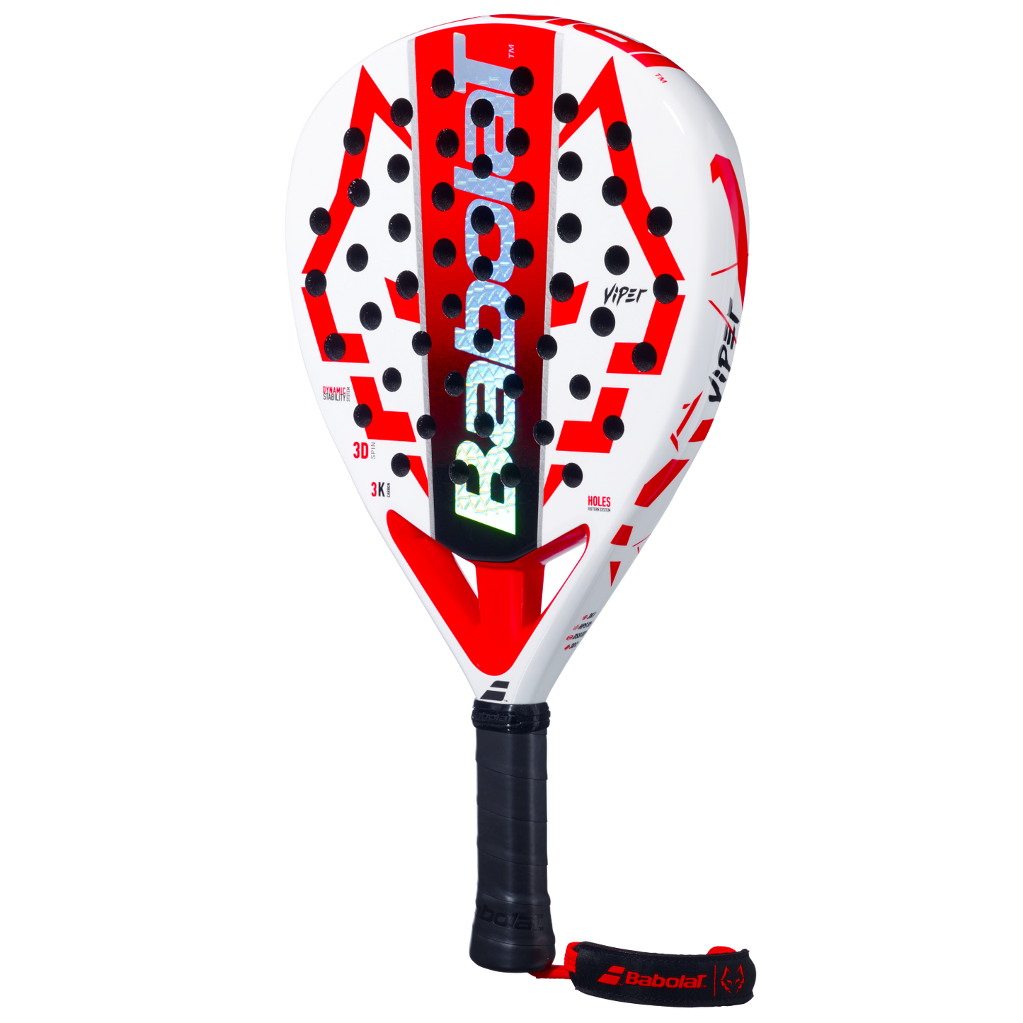 Main view of the Babolat Technical Viper Juan Lebron 2025 padel racket