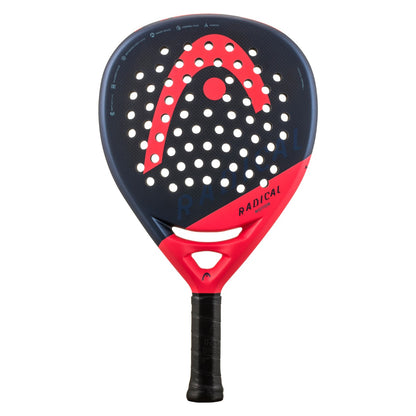 Head Radical Motion 2024 padel tennis racket front on image on sale at thepadelshop.co.nz