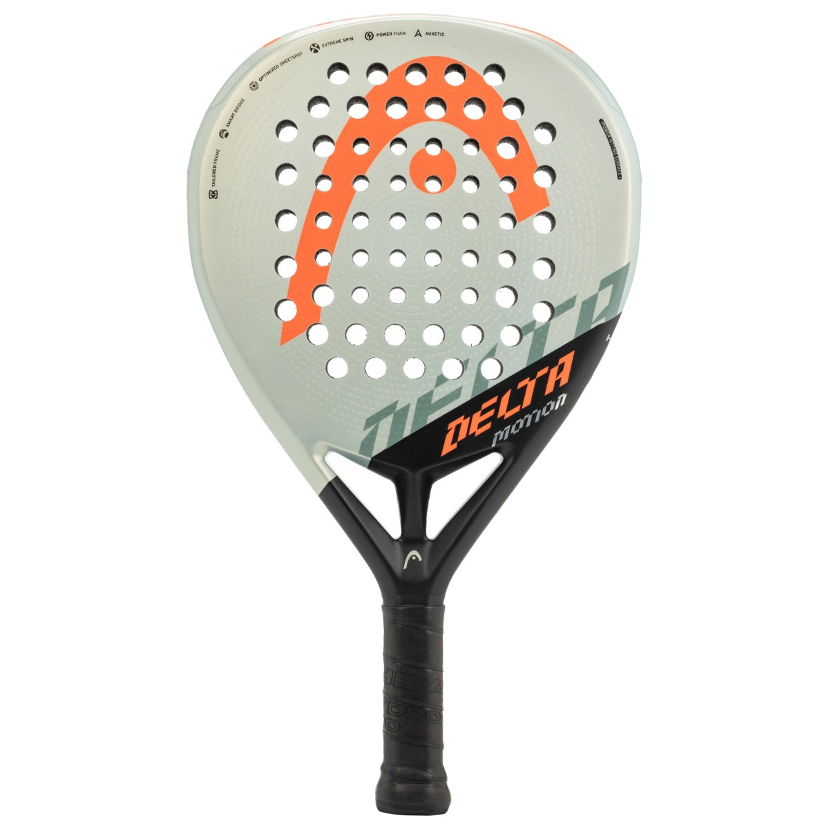 front on image of the Head Delta Motion Padel Racet which is on sale at thepadelshop.co.nz