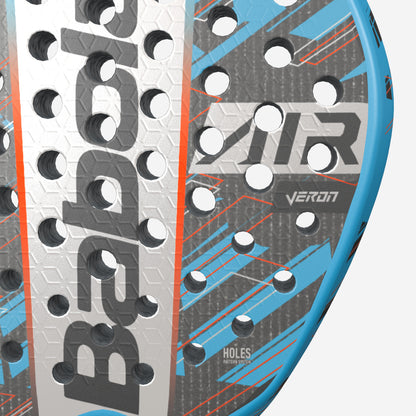 close up  image of the Babolat Air Veron 2023 padel racket on sale at Thepadelshop.co.nz