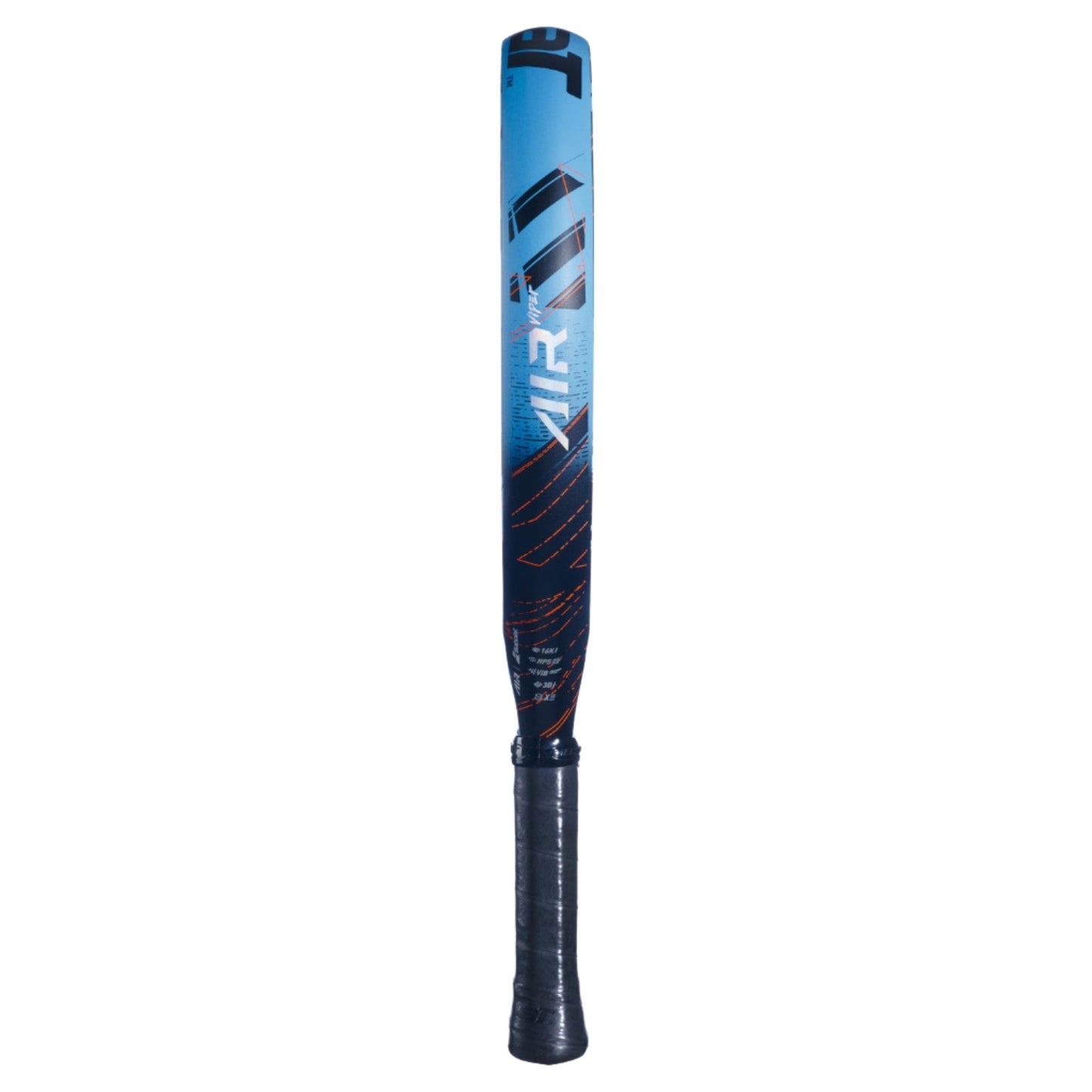 side on image of the Babolat Air Viper 2023 padel racket on sale at Thepadelshop.co.nz