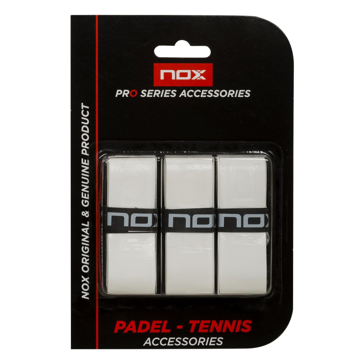 NOX - Pro Series Overgrip 3 pack - White