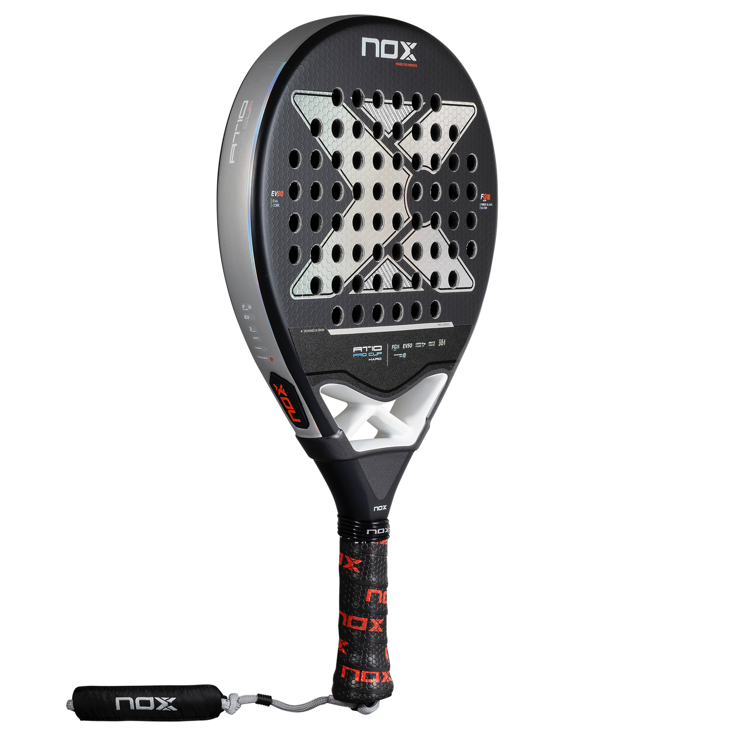 2025 NOX AT10 Pro Cup HARD Padel Racket - Main Image