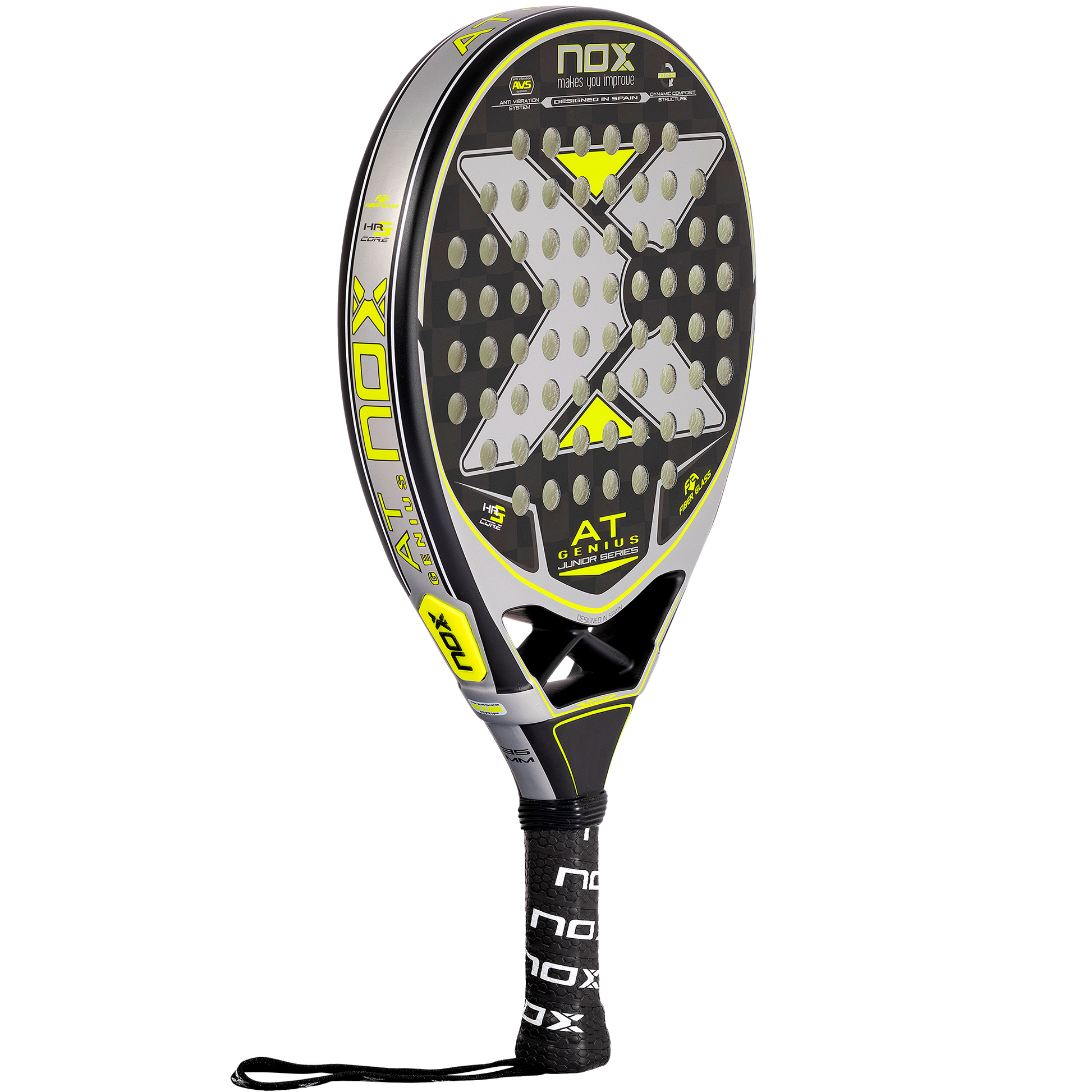 main image of the Nox AT10 Genius Junior Padel Racket on sale at thepadelshop.co.nz