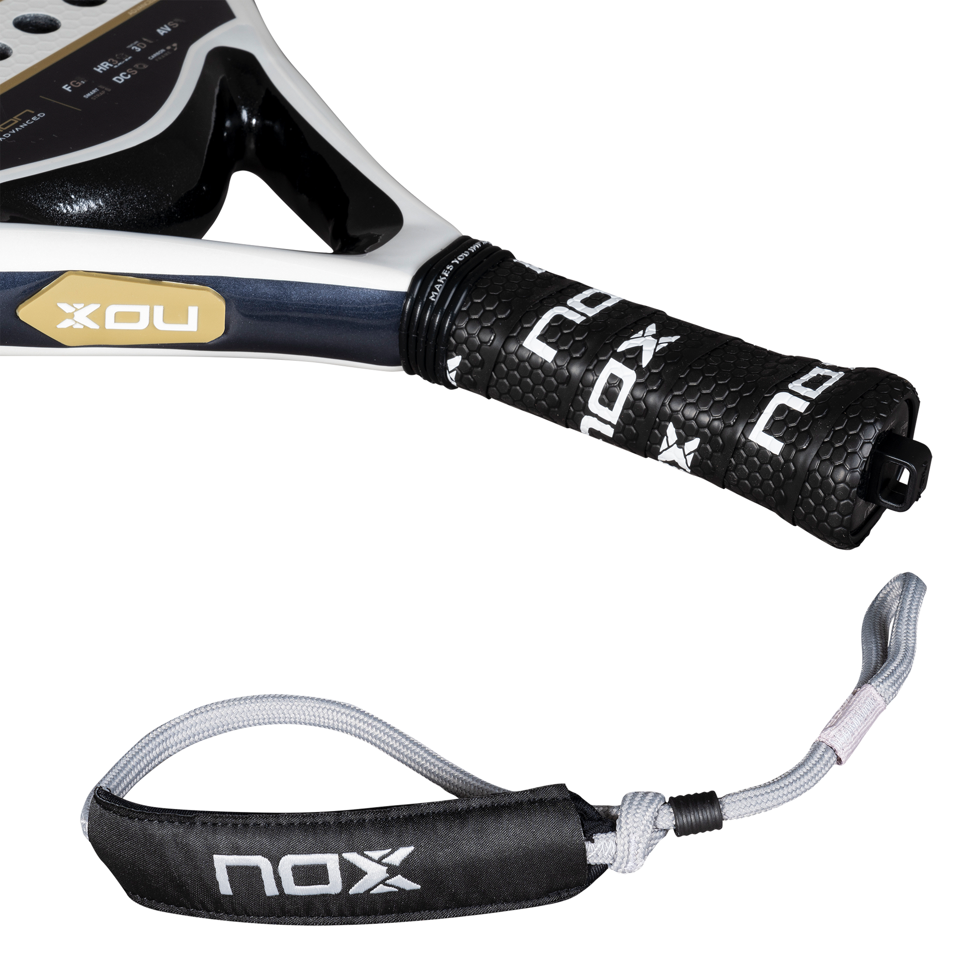 NOX Equation Advanced 2025 Padel Racket - Smartstrap