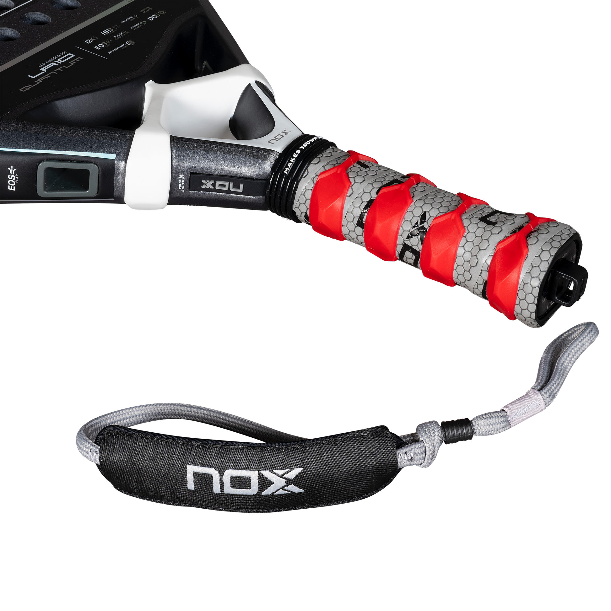 2025 NOX LA10 Luxury Quantum 12k Padel racket by Leo Augsburger - Smartstrap