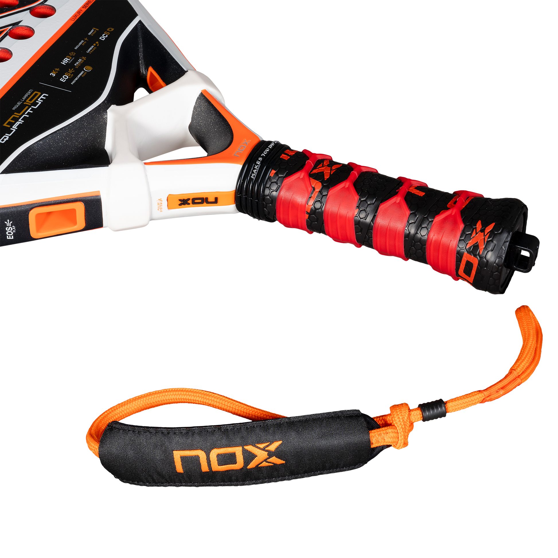 2025 NOX ML10 Luxury Quantum 3K Padel racket by Miguel Lamperti - Smartstrap