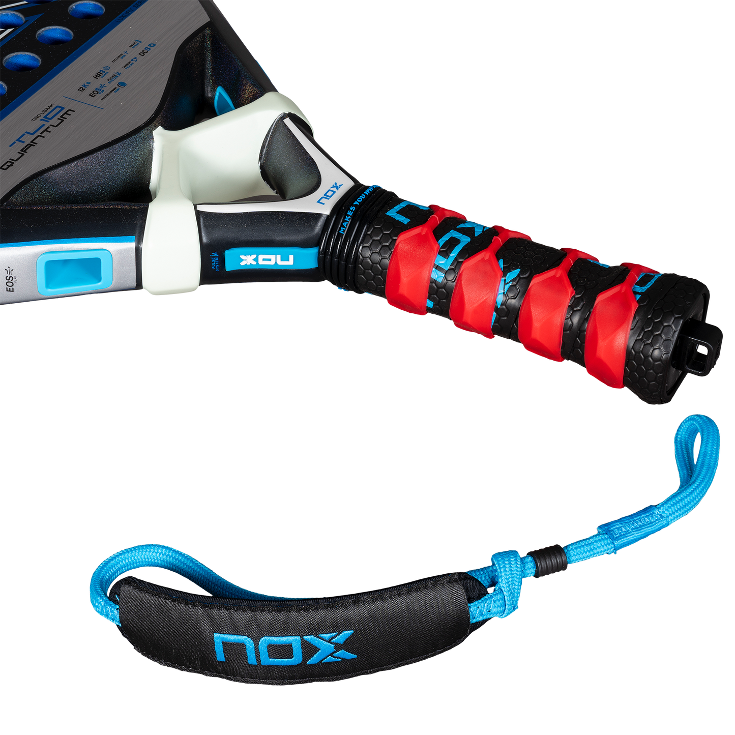 2025 NOX TL10 Luxury Quantum 12k padel racket by Tino Libaak - Smartstrap