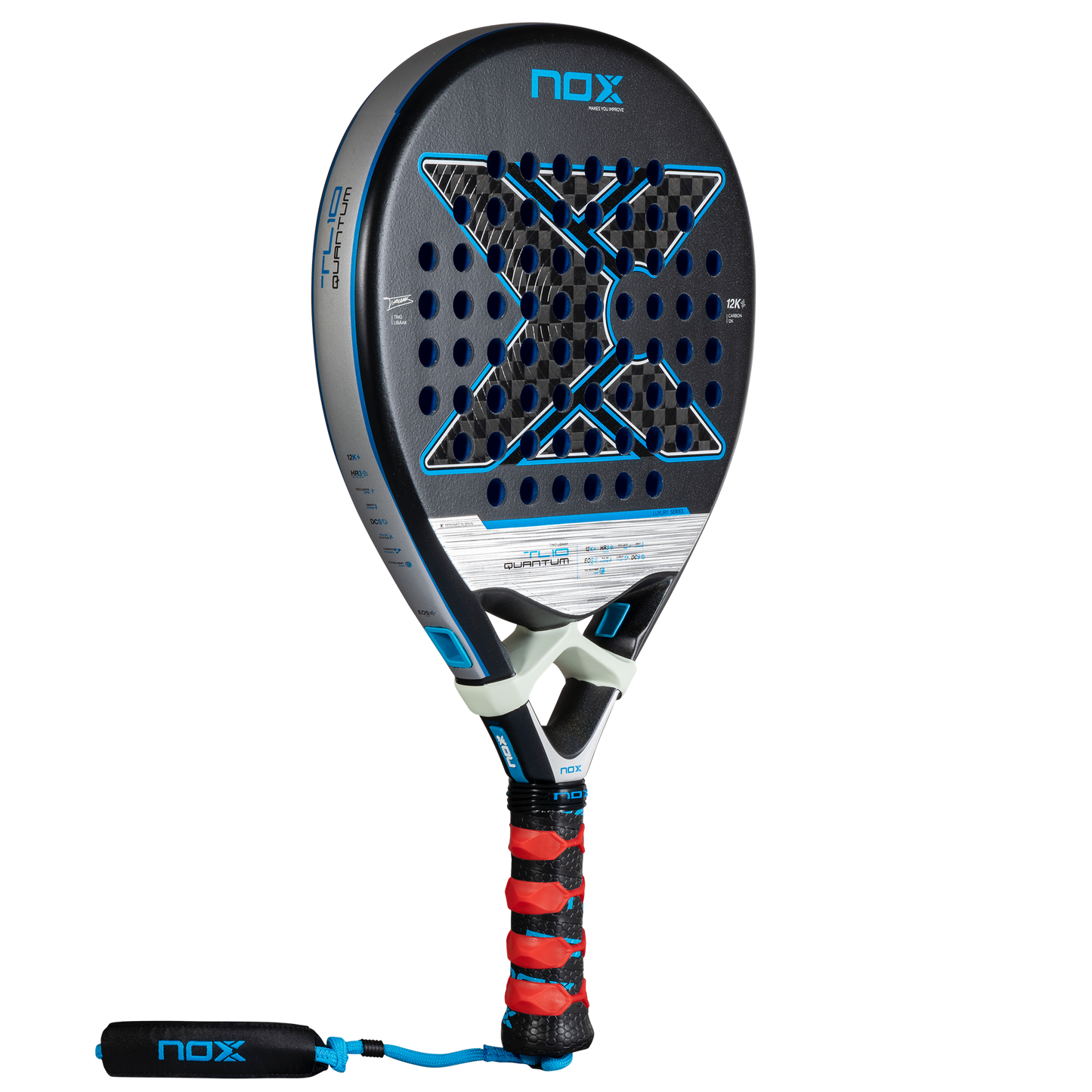 2025 NOX TL10 Luxury Quantum 12k padel racket by Tino Libaak - Main Image