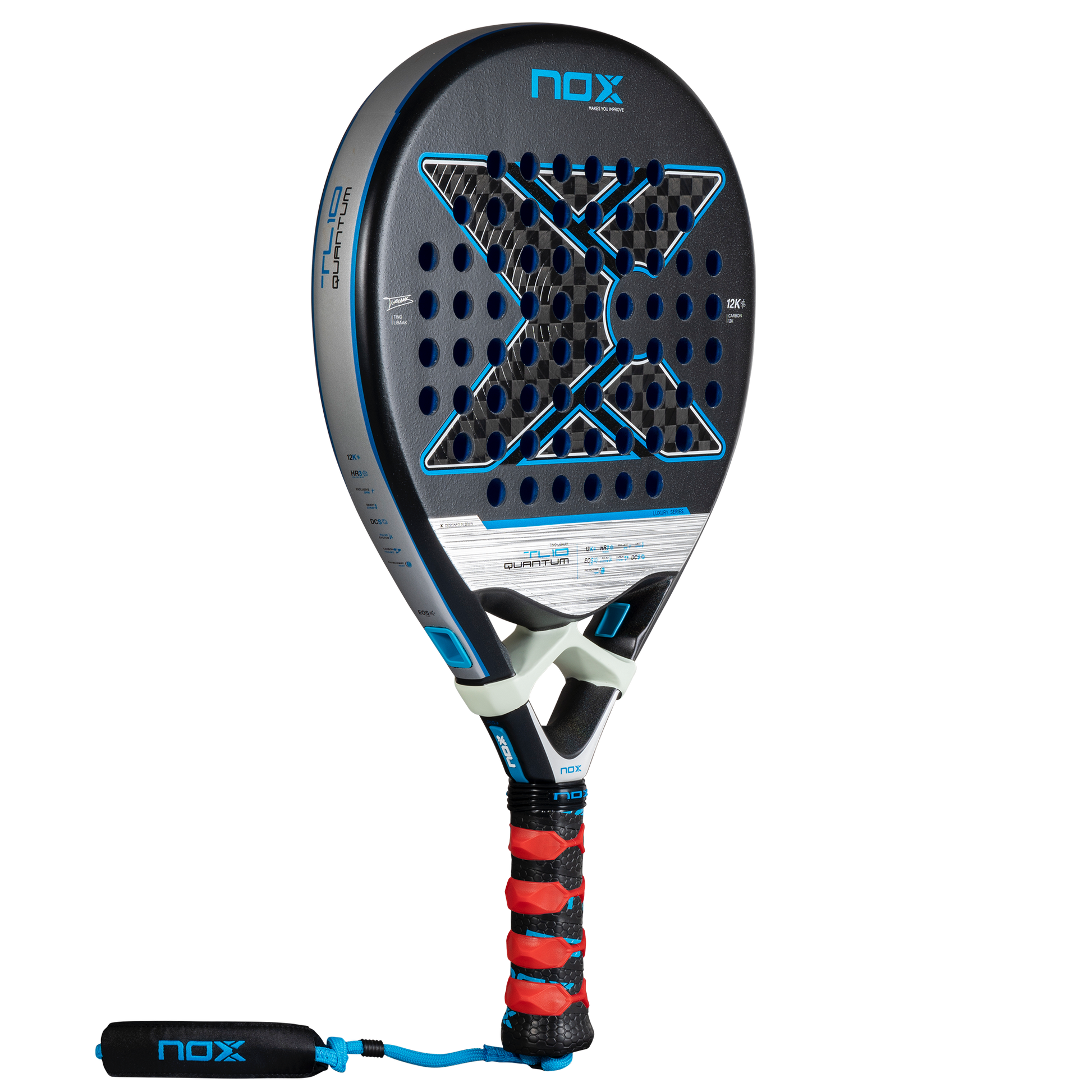 2025 NOX TL10 Luxury Quantum 12k padel racket by Tino Libaak - Main Image