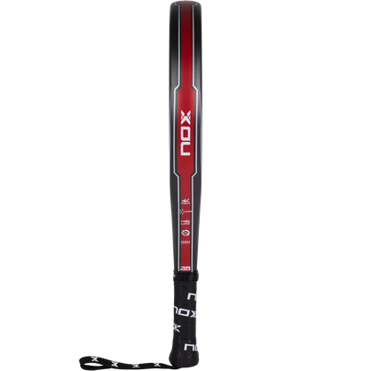 Nox X-one Evo Red padel racket side on image