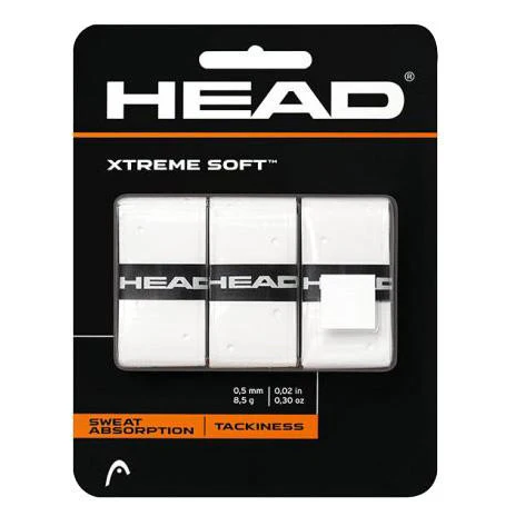HEAD Xtreme Soft Overgrip Pk3 White